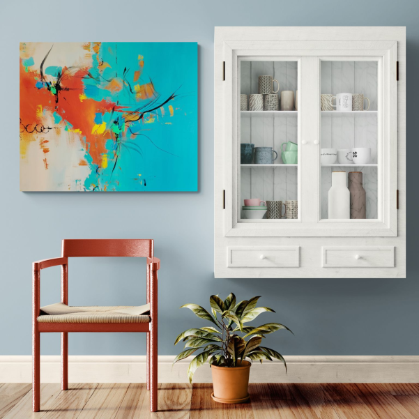 Original Abstract Acrylic Painting