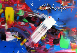 Not Enough Colour Abstract Art