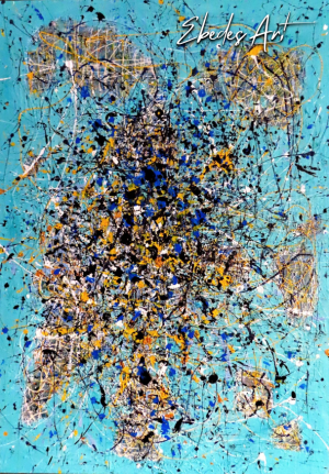 Spit Out the Bones Abstract Art Painting