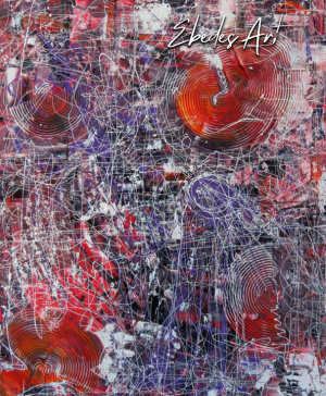 Steadfast Woman Acrylic Painting