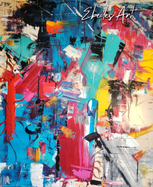 Wombles Abstract Art