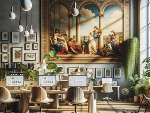 Embrace Creativity and Inspiration with Dunc Ebedes Art in Your Workspace