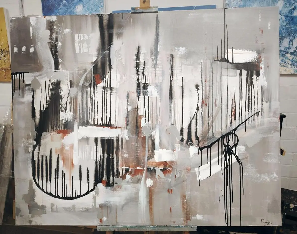 Original Acrylic Painting by Dunc Ebedes