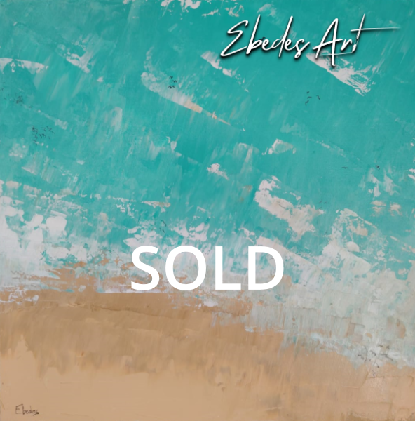 Lets go to the beach nr 3 Abstract Art