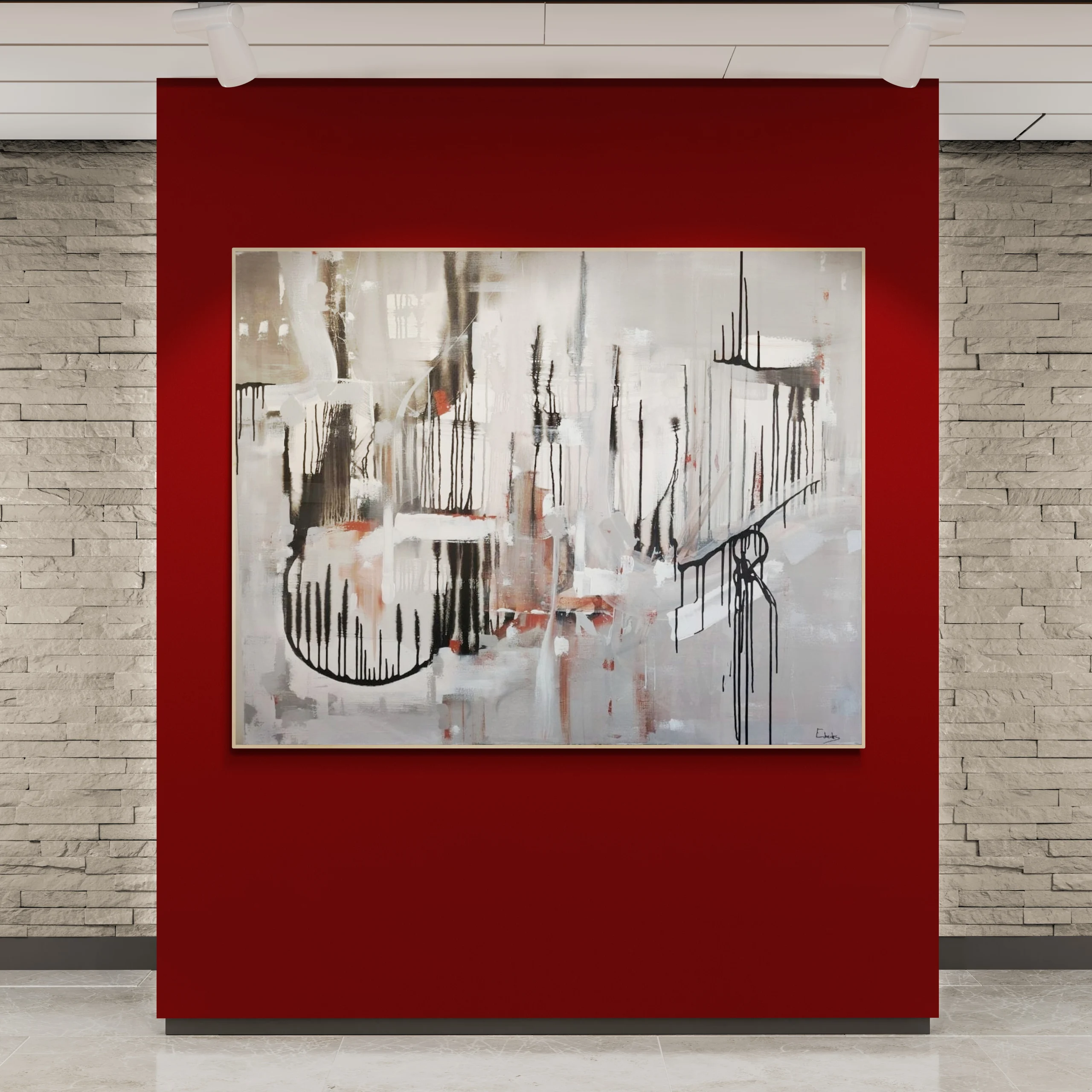 Original Acrylic Painting by Dunc Ebedes