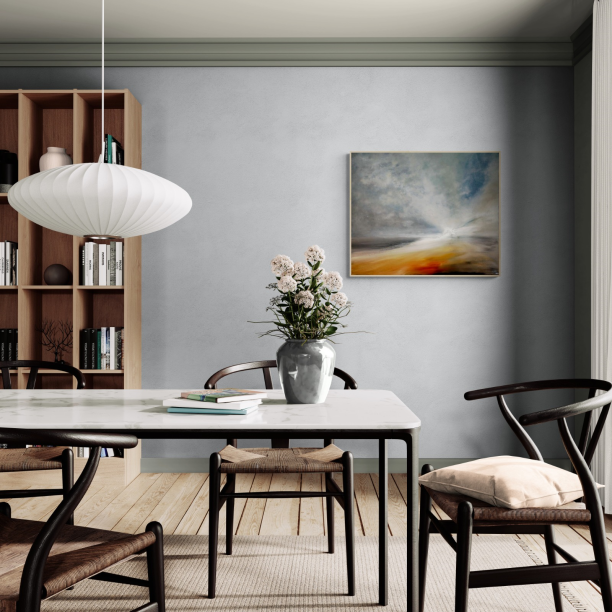 Langebaan Sunrise Landscape Oil Painting 8