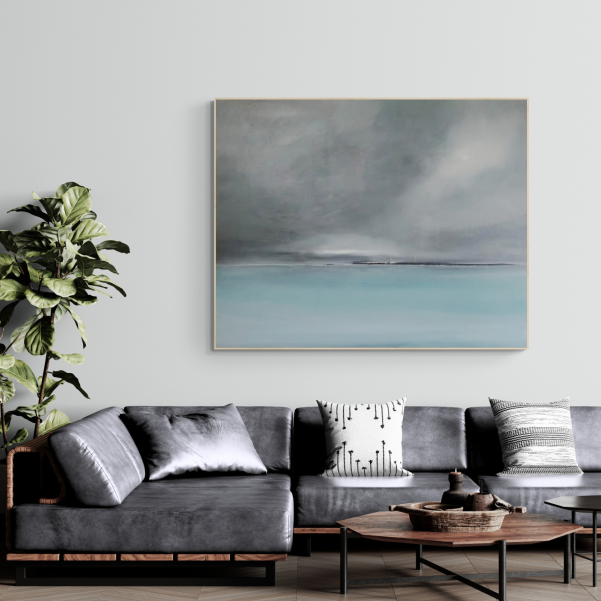 When the World Sleeps - Landscape Oil Painting 2