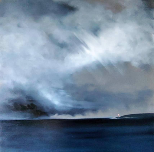 The Lighthouse No3 c - Original Painting