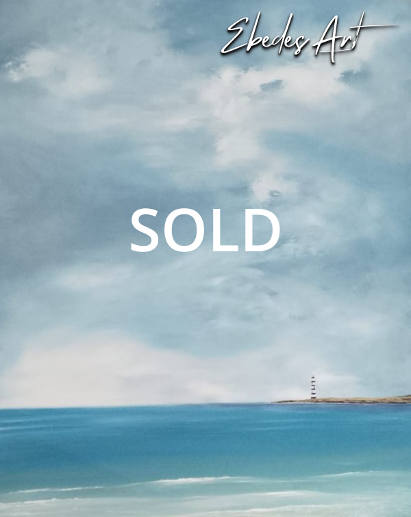 The Lighthouse No.5 - Oil Painting