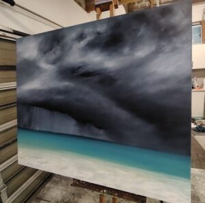 The Heavens Opened - Original Art