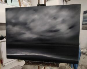 Monochrome Tide No.7 - Original Art