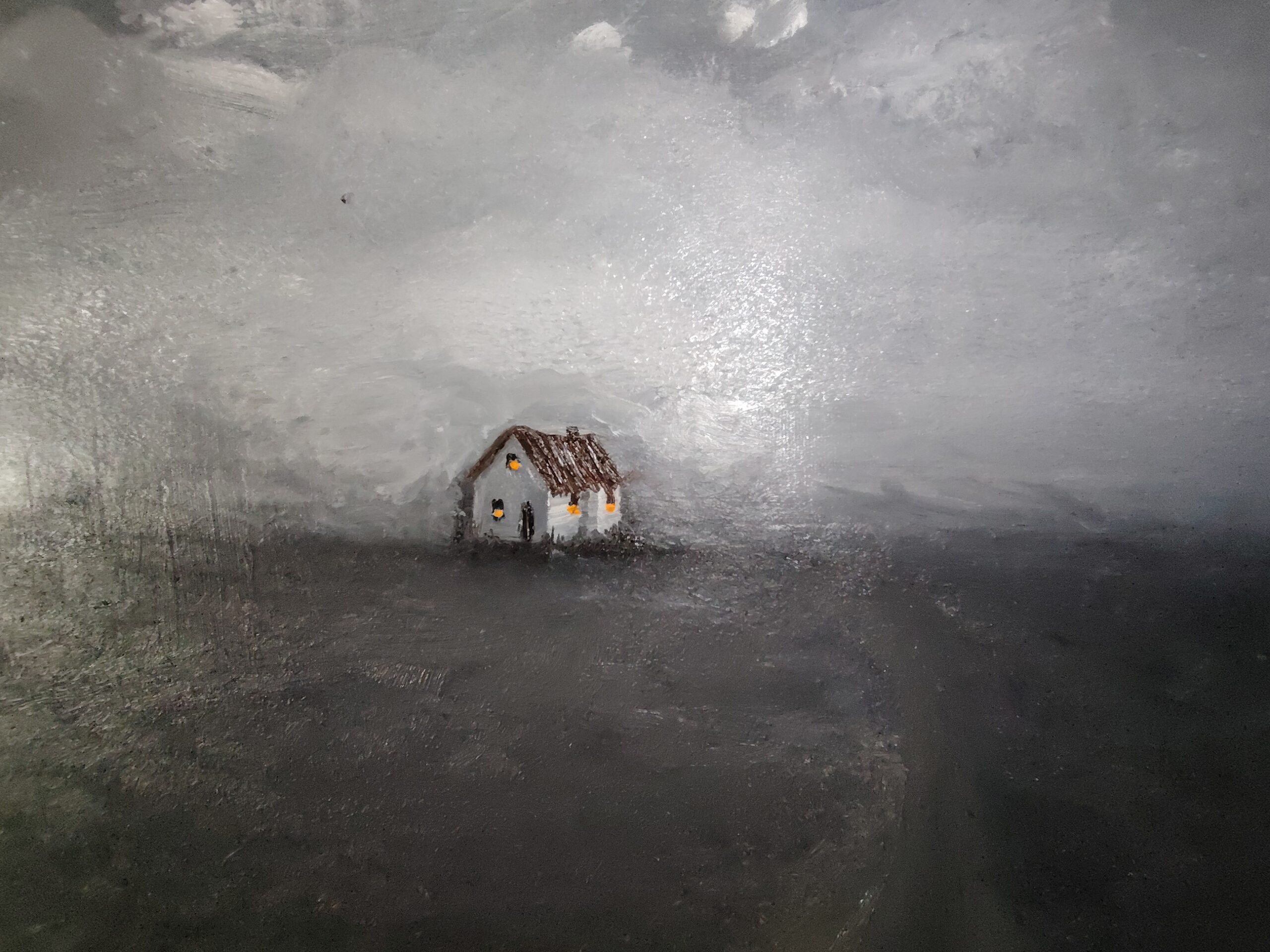 Farmhouse 6 - Original Art - Image 2