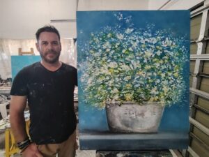 Paint Her Flowers No.2 - Original Art